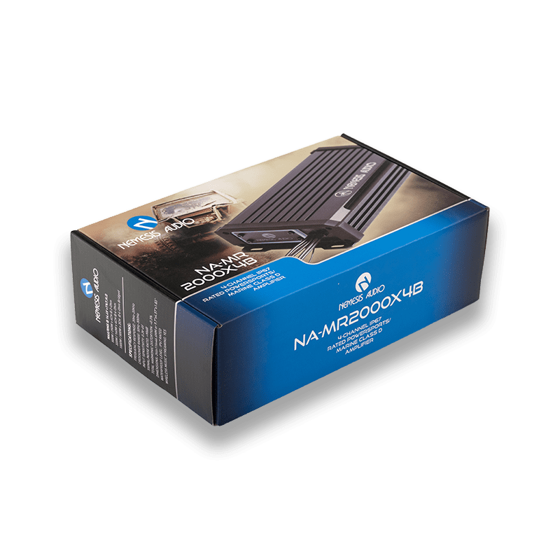 NA-MR2000X4B Marine/Powersports 4-Channel Amplifier