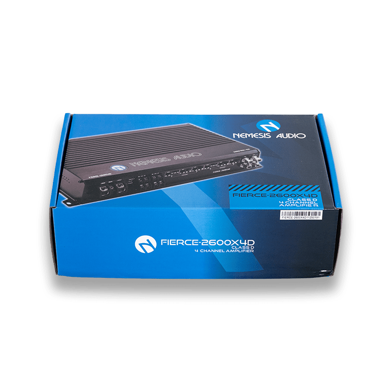 FIERCE-2600X4D 4-Channel Amplifier