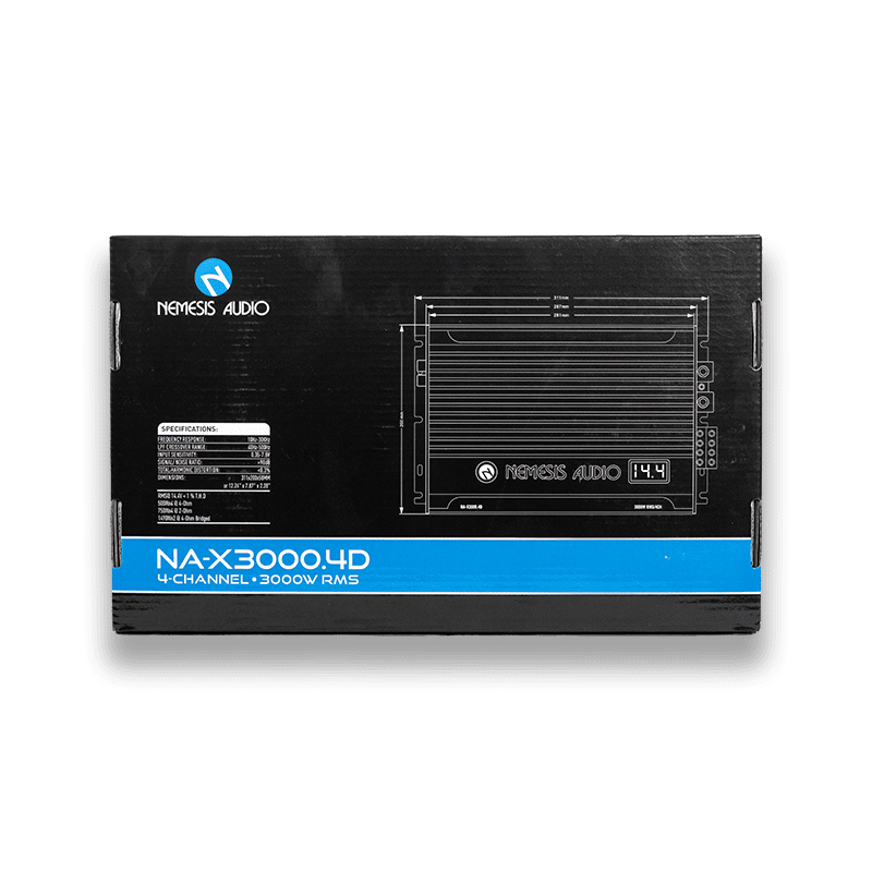 NA-X3000.4D 4-Channel Amplifier