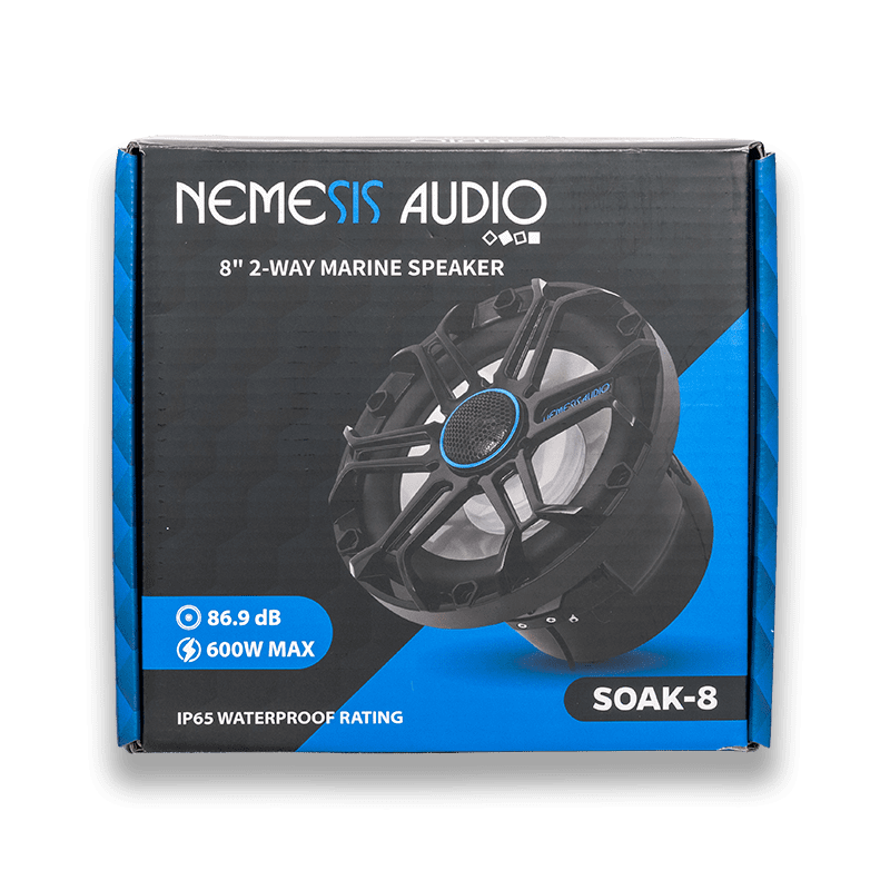 SOAK-8 - 8" Marine Speaker with RGB Lighting