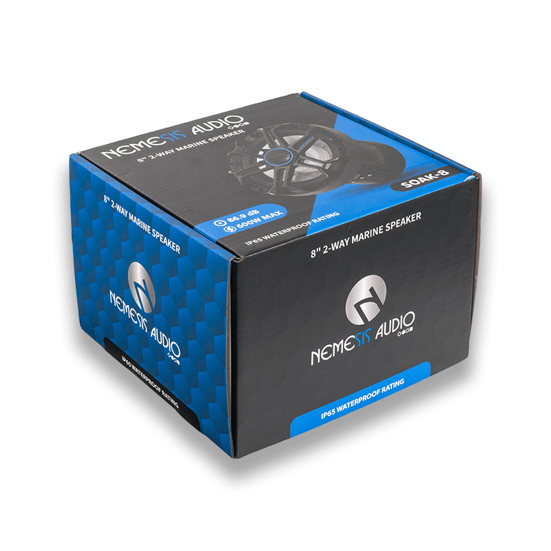 SOAK-8 - 8" Marine Speaker with RGB Lighting