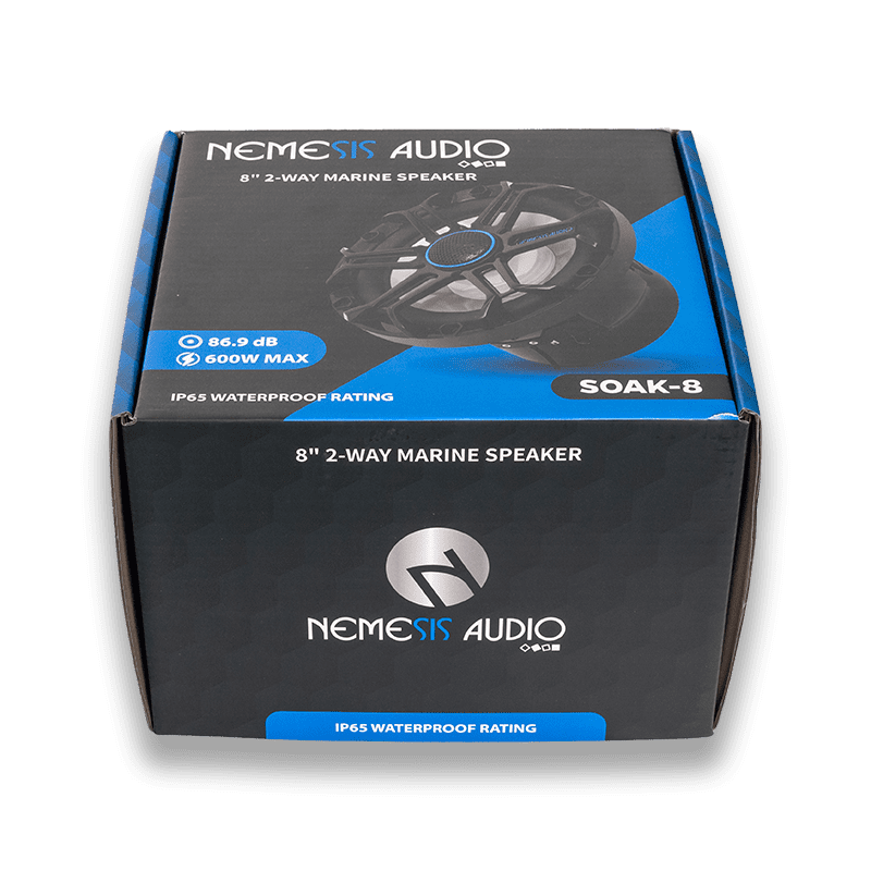 SOAK-8 - 8" Marine Speaker with RGB Lighting