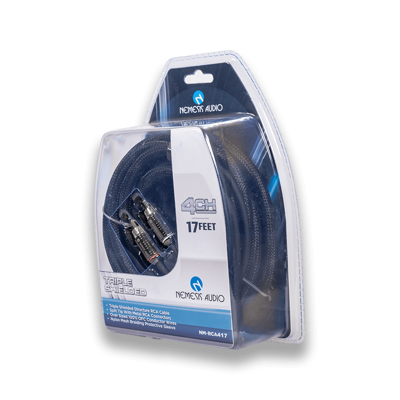 NM-RCA417 - 17ft 4CH Triple Shielded RCA Cable