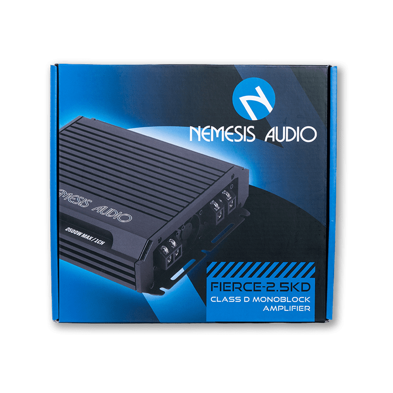 Nemesis Audio FIERCE-2.5KD 1250W RMS Monoblock Amplifier