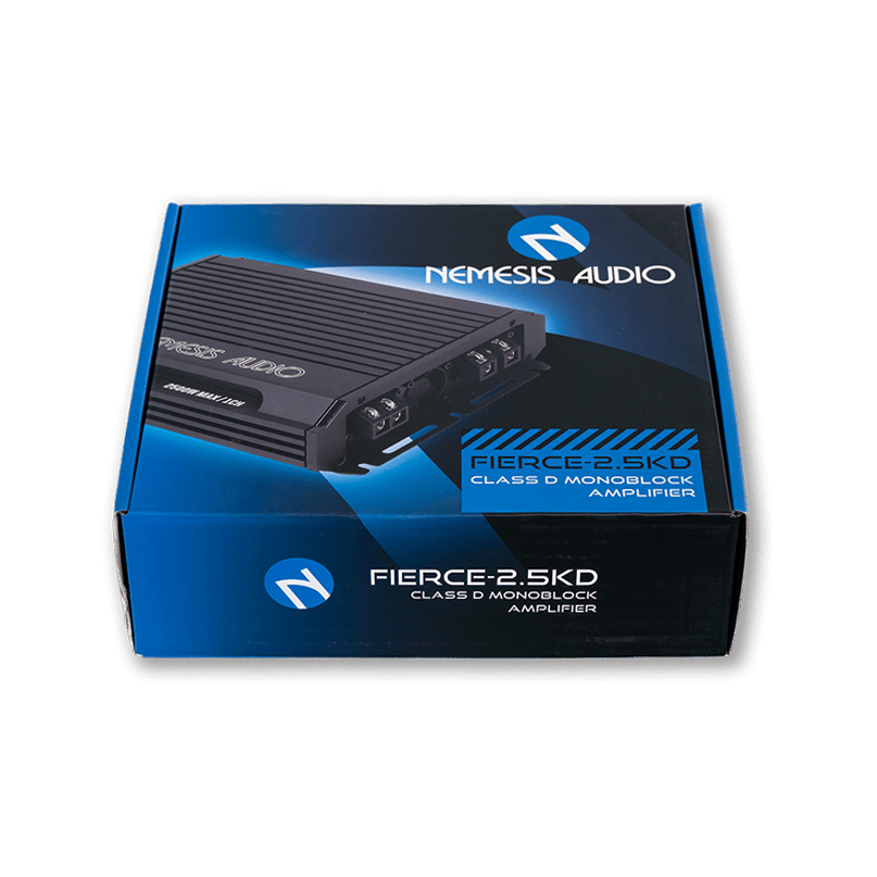Nemesis Audio FIERCE-2.5KD 1250W RMS Monoblock Amplifier