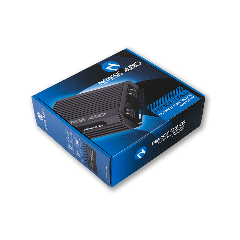 Nemesis Audio FIERCE-2.5KD 1250W RMS Monoblock Amplifier