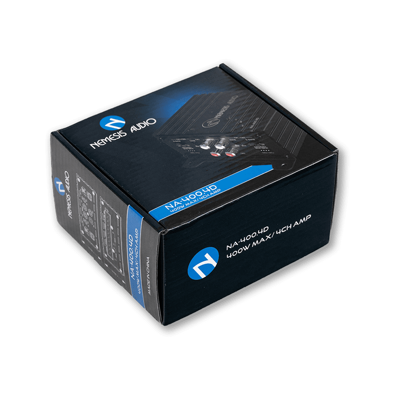 Nemesis Audio NA-400.4D 400W Max Micro 4-Channel Amplifier