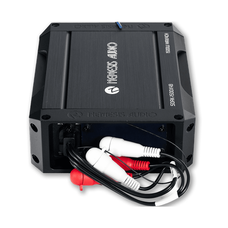 Nemesis Audio SOAK-1500X4B 4-CH Waterproof Marine Amplifier w/ Bluetooth