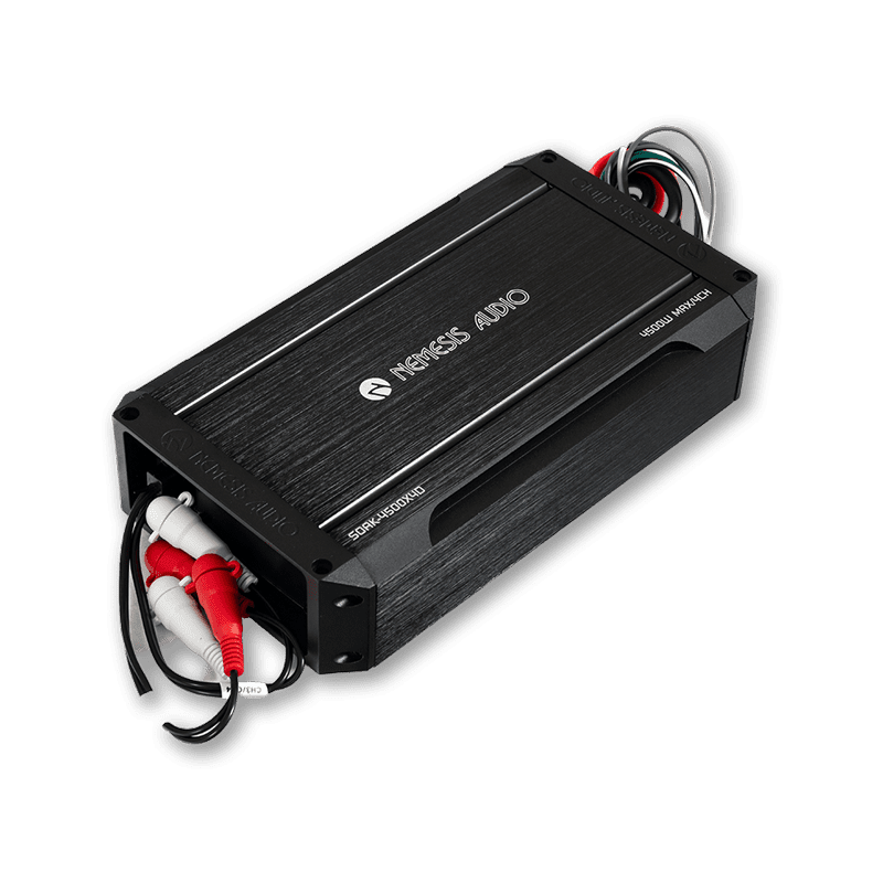 Nemesis Audio SOAK-4500X4D 4500W Max Waterproof 4-CH Marine Amp