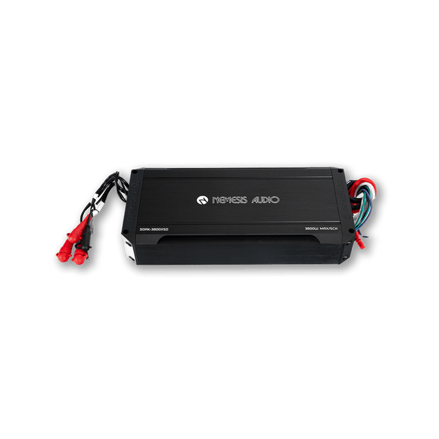 Nemesis Audio SOAK-3800X5D 3800W Max Waterproof 5-CH Marine Amp