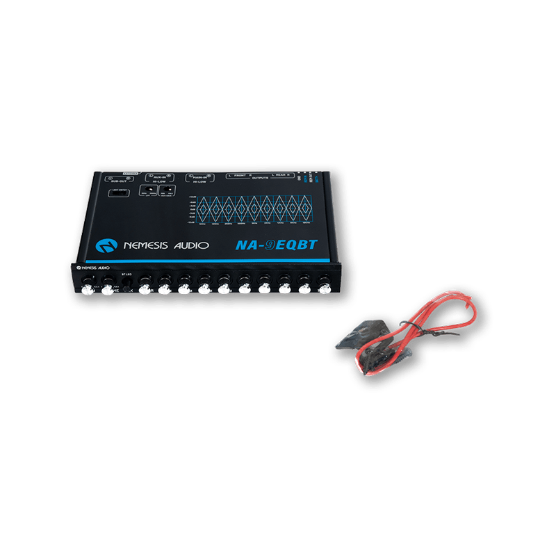 Nemesis Audio NA-9EQBT 9-Band Bluetooth Equalizer w/ 6V Output