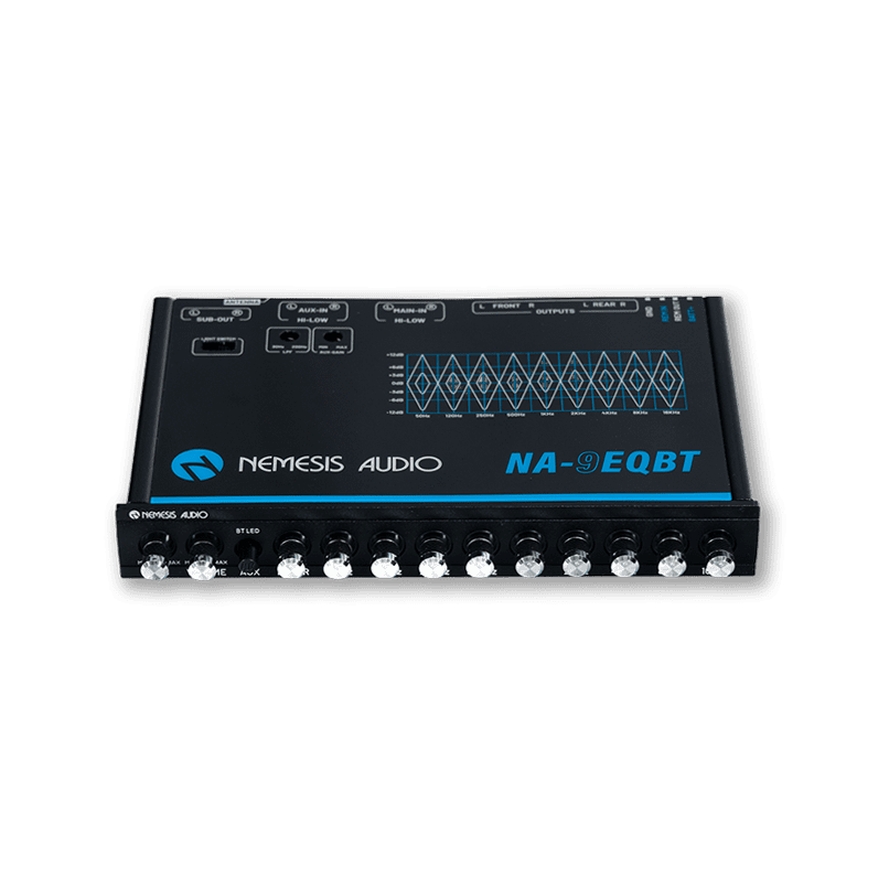 Nemesis Audio NA-9EQBT 9-Band Bluetooth Equalizer w/ 6V Output