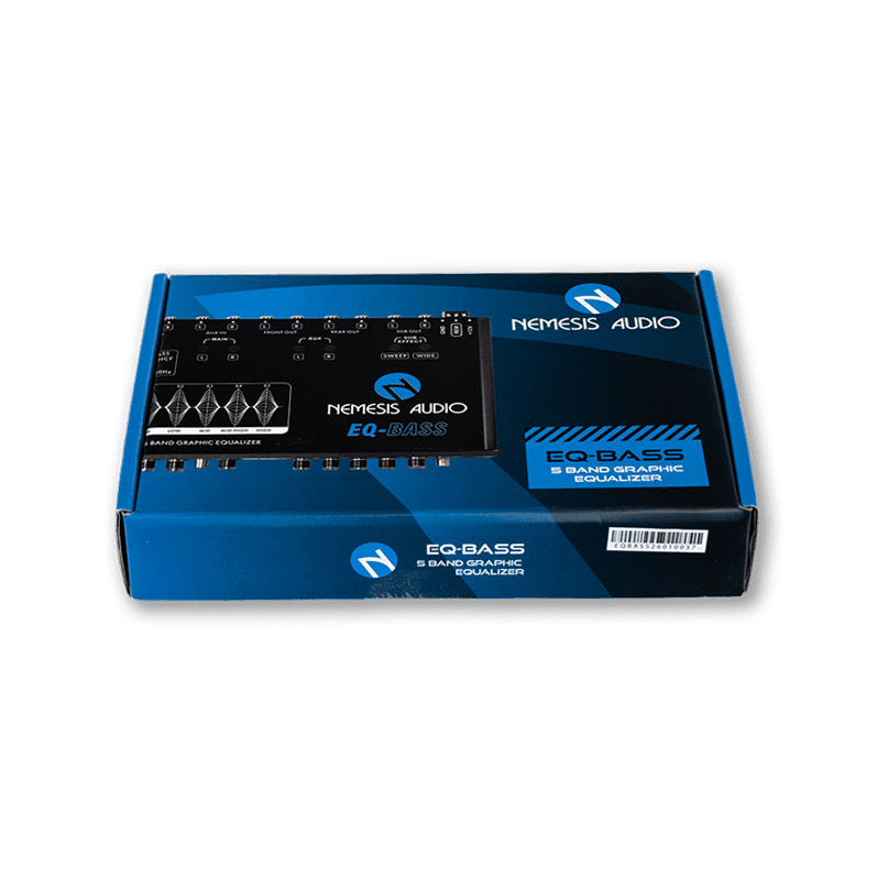Nemesis Audio EQ-BASS 5 Band Graphic Equalizer w/ 8V Output
