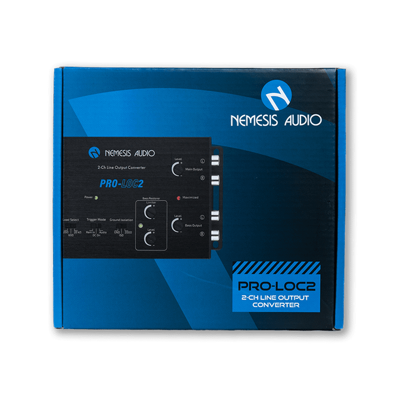 Nemesis Audio PRO-LOC2 2-Channel Line Output Converter