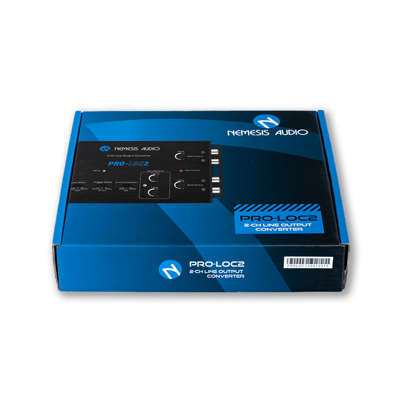 Nemesis Audio PRO-LOC2 2-Channel Line Output Converter