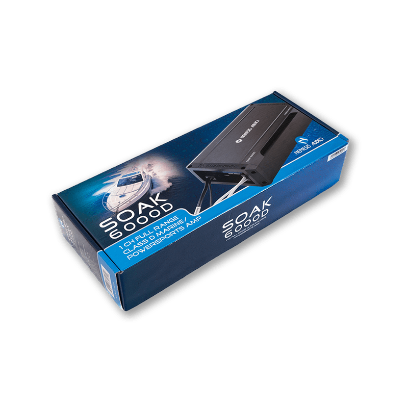 Nemesis Audio SOAK-6000D 3040W RMS Waterproof Marine Monoblock