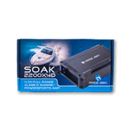 Nemesis Audio SOAK-2200X4D 2200W Max Waterproof 4-CH Marine Amp