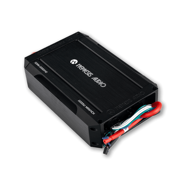 Nemesis Audio SOAK-2200X4D 2200W Max Waterproof 4-CH Marine Amp