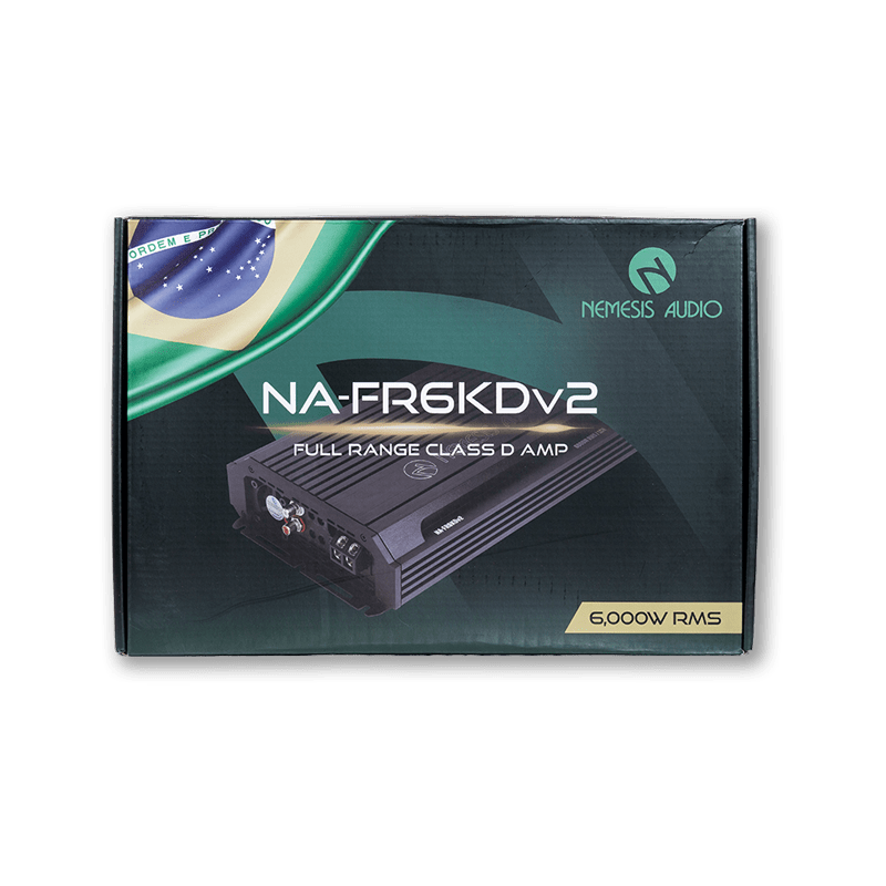 Nemesis Audio NA-FR6KDv2 6110W RMS Full Range Class D Amplifier