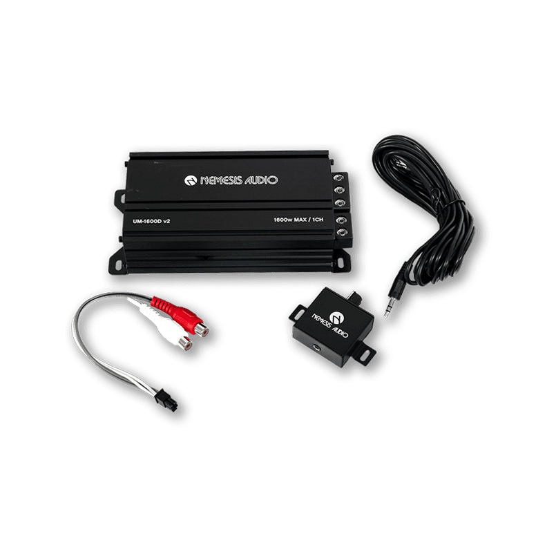 Nemesis Audio UM-1600D V2 800W RMS Slim Monoblock Amplifier