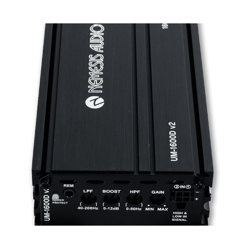 Nemesis Audio UM-1600D V2 800W RMS Slim Monoblock Amplifier