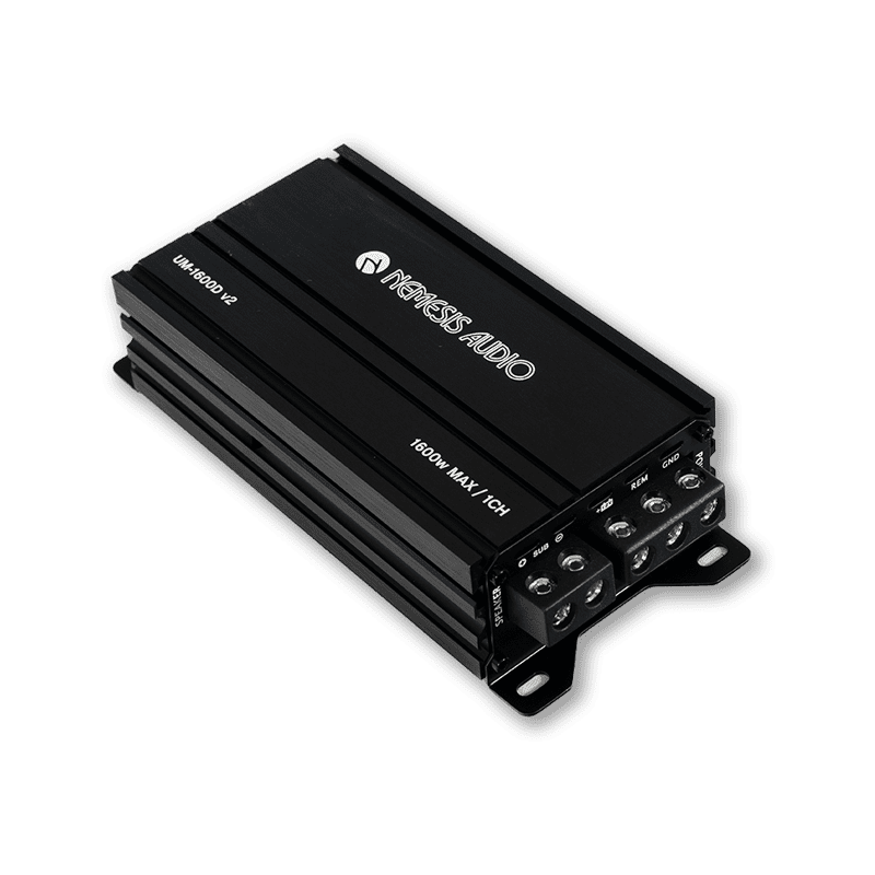 Nemesis Audio UM-1600D V2 800W RMS Slim Monoblock Amplifier