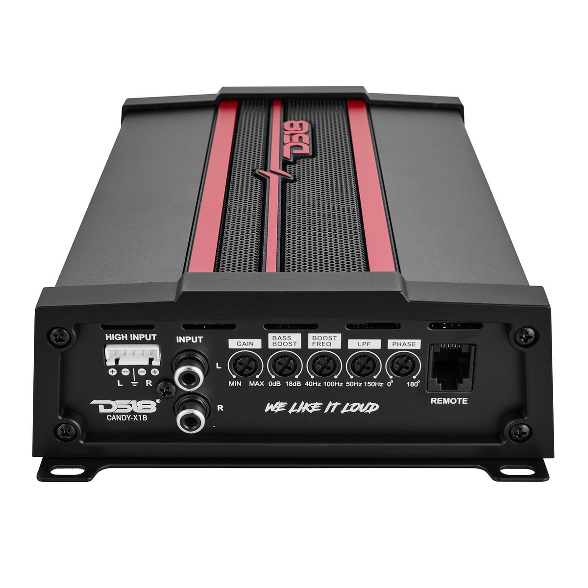 DS18 CANDY-X1B Compact Class D 1-Channel Monoblock Amplifier 1800 Watts