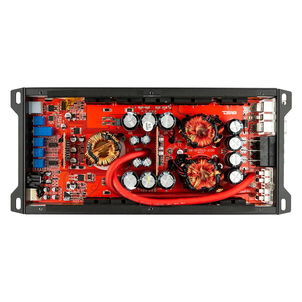 DS18 CANDY-XXL1B Compact Class D 1-Channel Monoblock Amplifier 1000W RMS