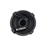 5.25 inch car component woofer speaker with black cone and mounting holes