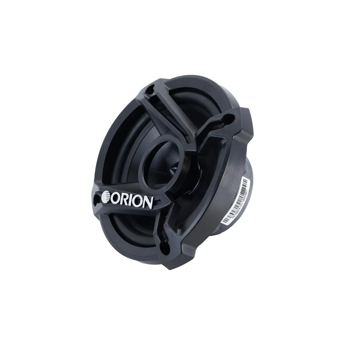 5.25 inch car woofer speaker with protective grille-style cover and mounting screws