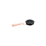 Black tweeter speaker with orange wire lead set