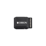 Black Orion crossover network module with wiring terminals on side