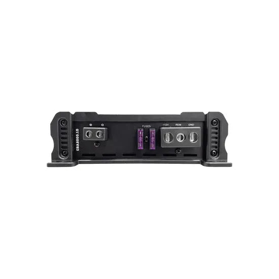 ORION CBA2000.1D amplifier rear panel with input terminals and fuse section