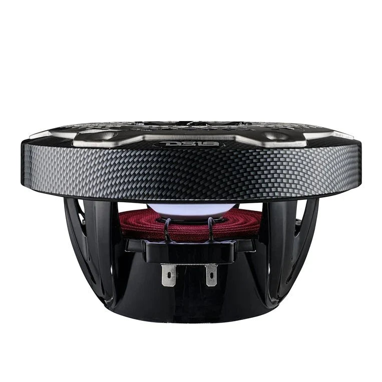 DS18 CF-65M 6.5" 2-Way 100W RMS LED RGB Coaxial Marine Speakers (Pair)