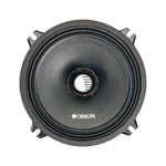 Black Orion 5.25-inch midrange speaker with circular driver and mounting tabs