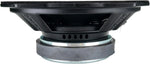 Black speaker driver side view showing cone depth and metal frame