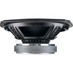6x9 inch midrange speaker showing side view with vented frame and magnet base