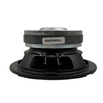 6.5 inch midbass speaker with rear mounting plate and spring terminals