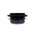 Black Orion bullet tweeter rear housing with spring clips
