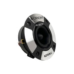 Single Orion 3.9-inch bullet tweeter speaker with black body and side wire terminals