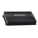 Avatar ABR-600.4 600-watt 4-channel amplifier, black finned heatsink with logo