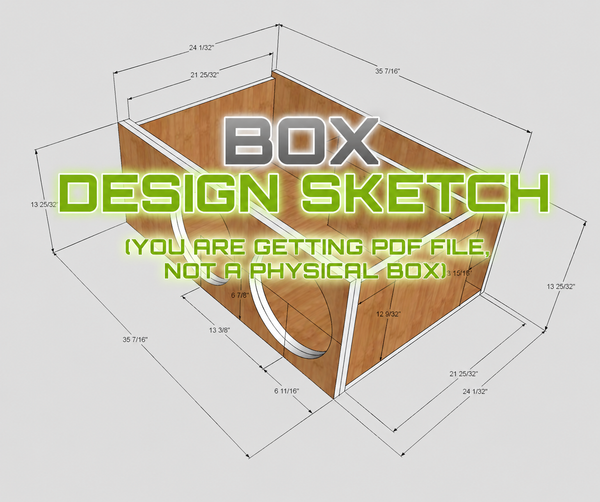 Custom Box Sketch (only PDF file, not the physical box)