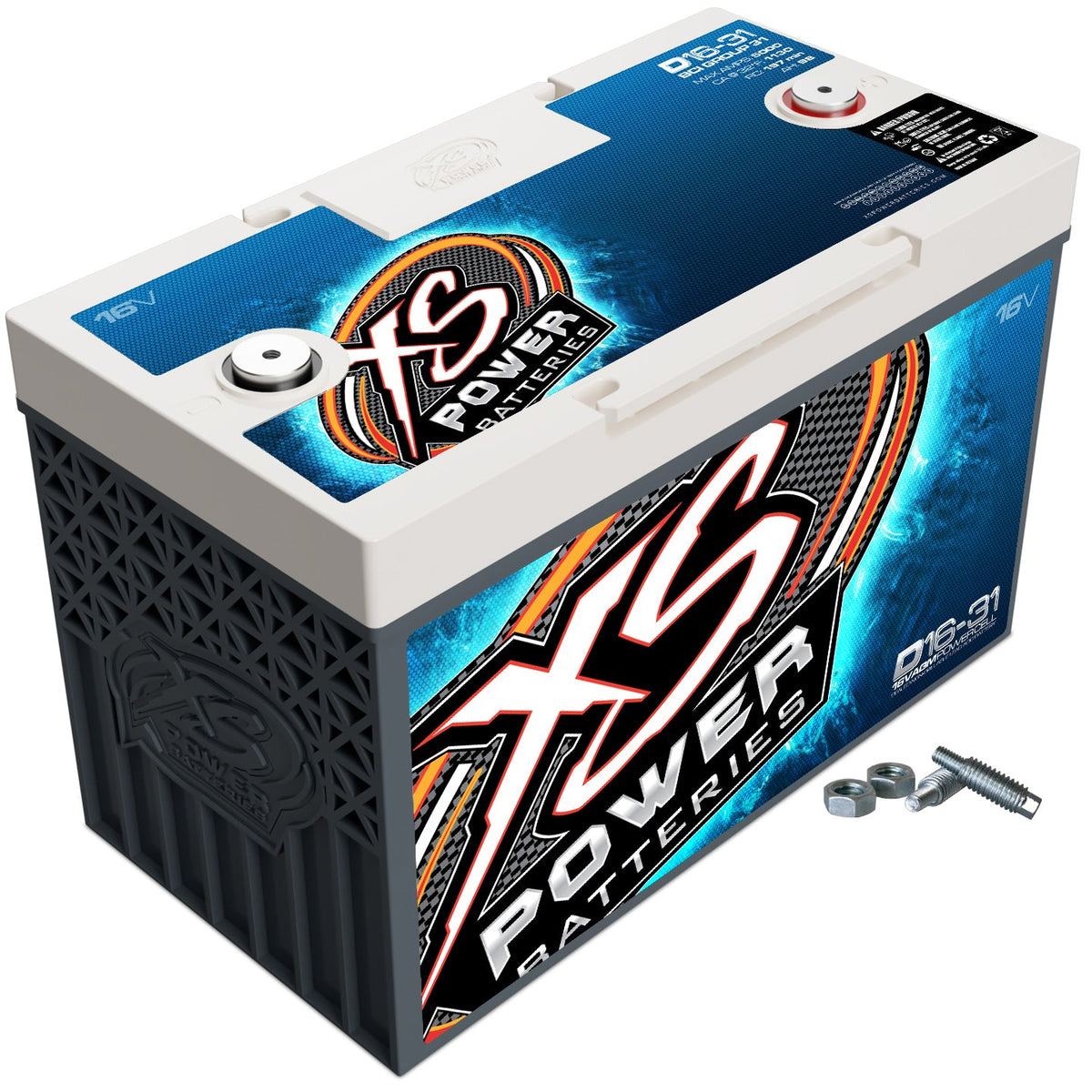 XS Power D16-31 Group 31 16V AGM Battery
