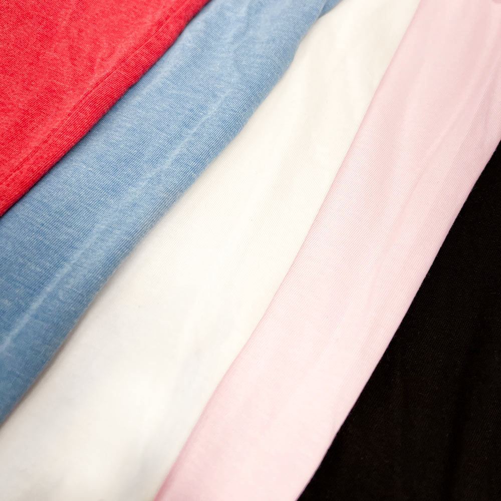 DD4LIFE T-Shirt (pink, blue, red, black, white)