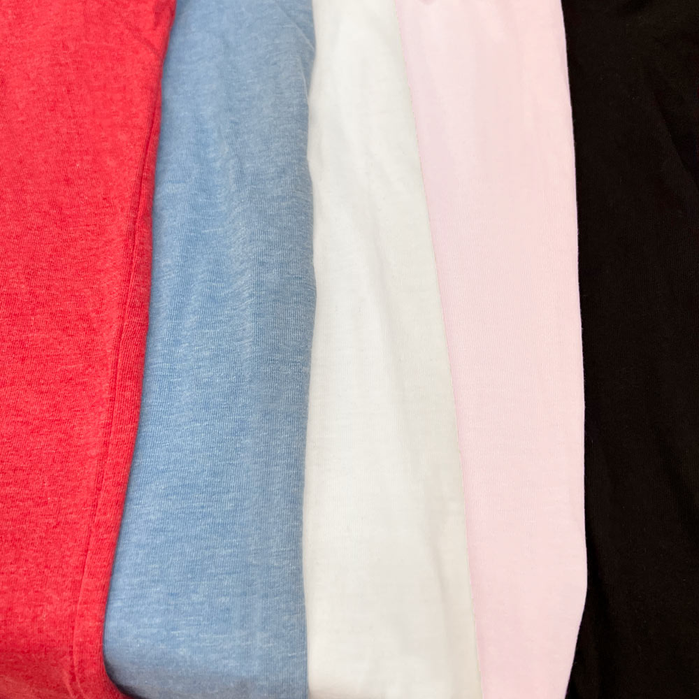 DD4LIFE T-Shirt (pink, blue, red, black, white)