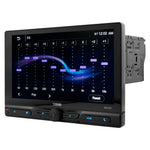 DS18 DDX10.5CP 10.5" Floating Swivel Modular Touchscreen Mechless Double Din Headunit w/ Bluetooth, Mirror Link, Apple Carplay