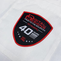 DD 40th Anniversary Woven Patch