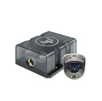 Audiopipe 2-position ANL fused distribution block with black housing and fuse holder