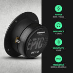 AudioControl EPICPRO4T 4" 80W RMS Bullet Tweeters (Pair)