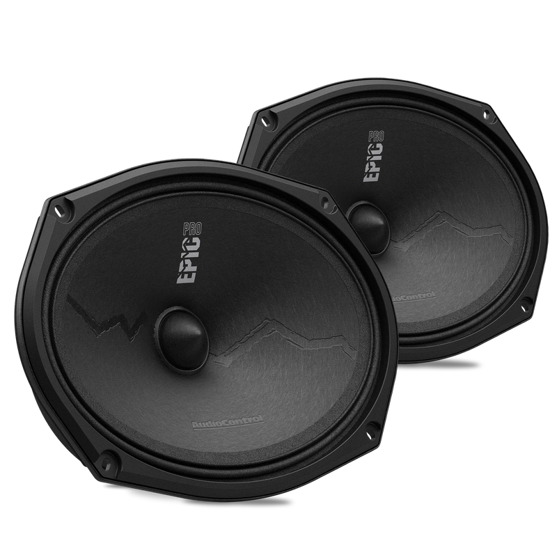 AudioControl EPICPRO69X 6"x9" 200W RMS Midrange Speakers (Pair)